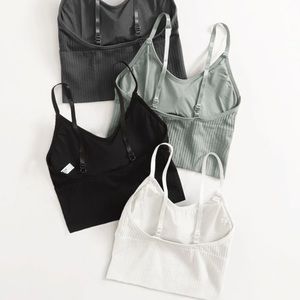 Never worn, Padded tank tops